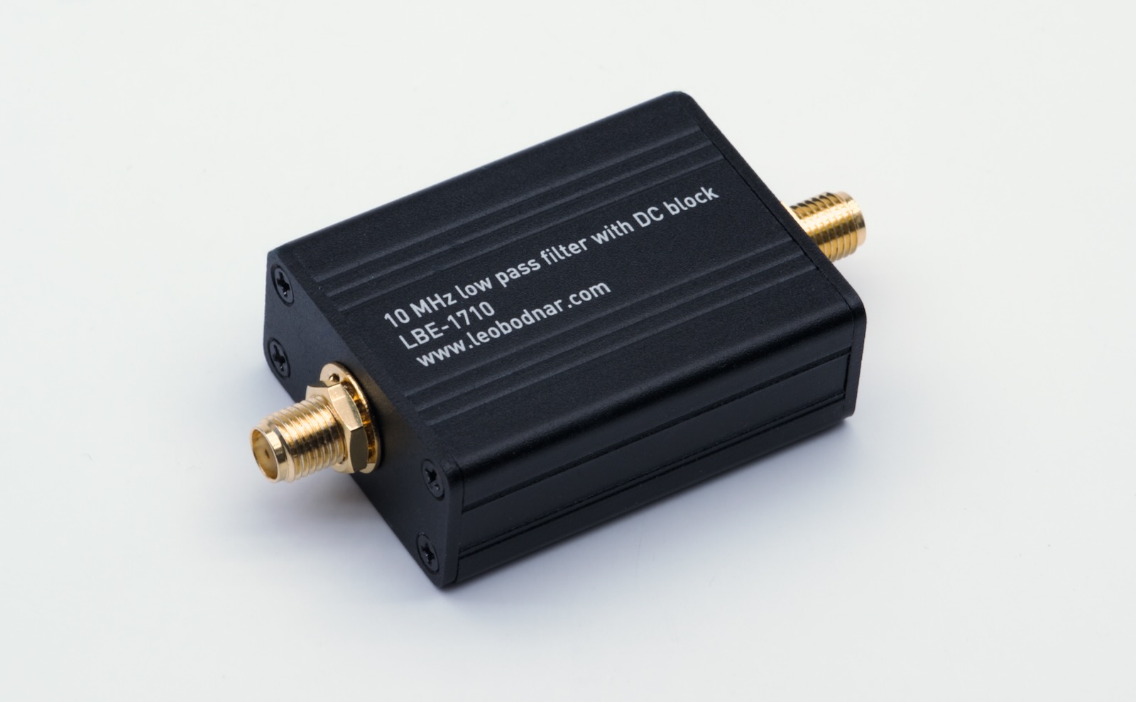 LBE-1710 10MHz low pass filter with DC block